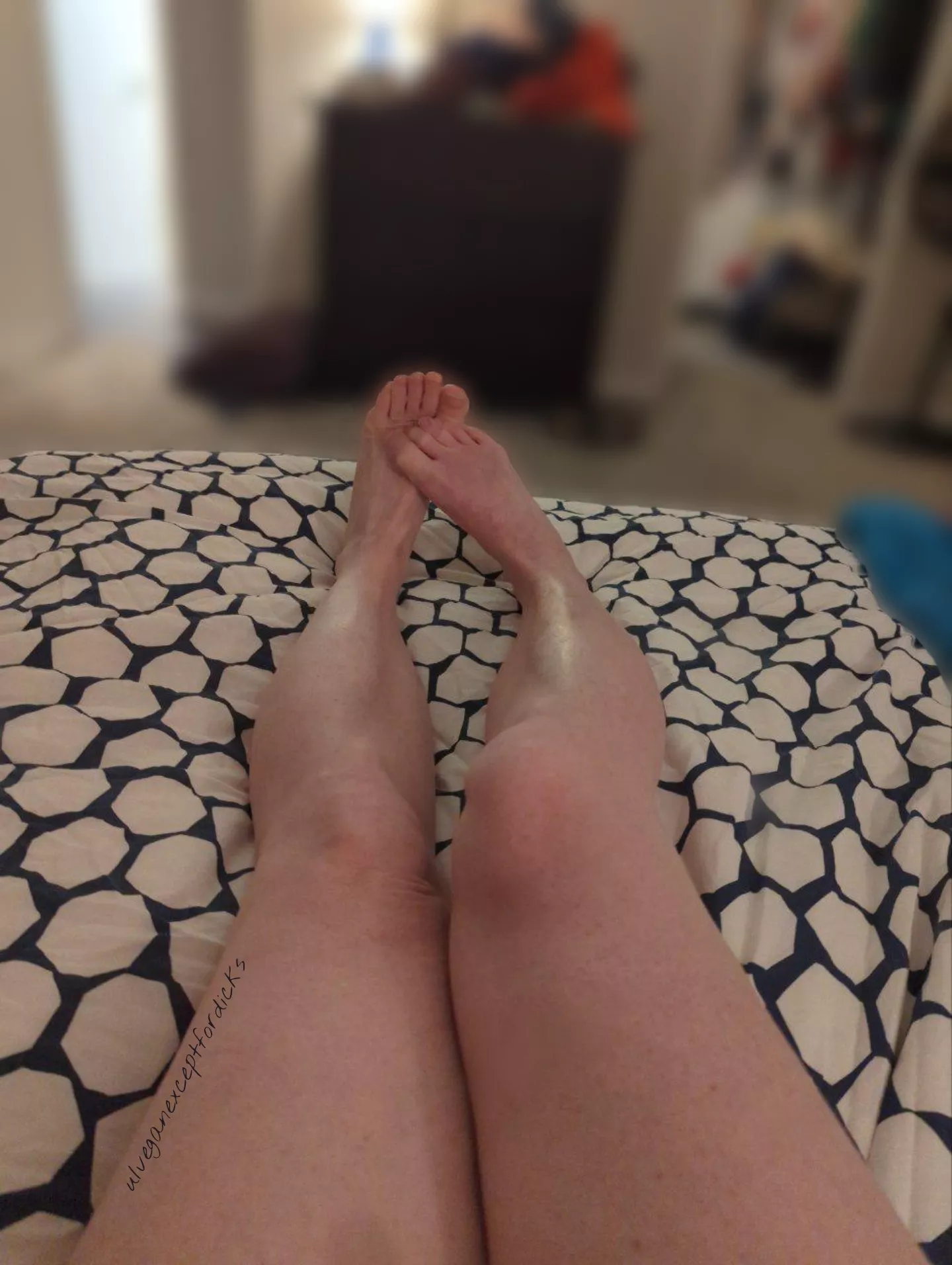You wouldn't think this was mild if you knew why my toes were curled posted by veganexceptfordicks