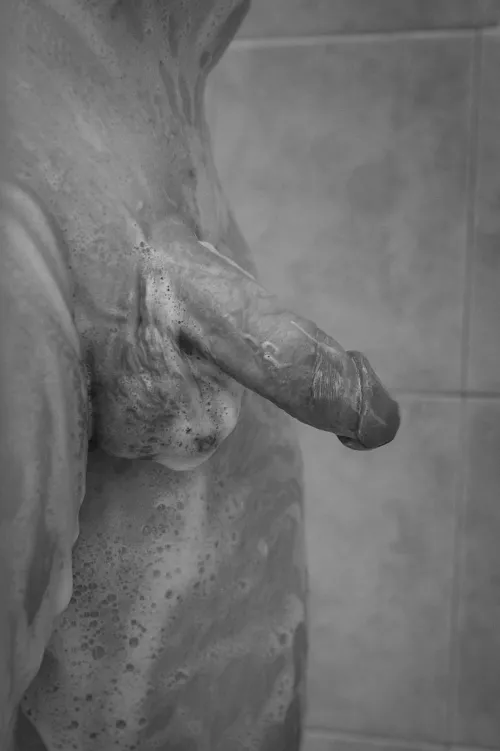 All soaped up. Can someone help me rinse? by CrookedCrab00