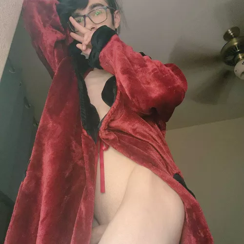 Blow this up to drop robe🐰🫣 by FemboyLucyJay