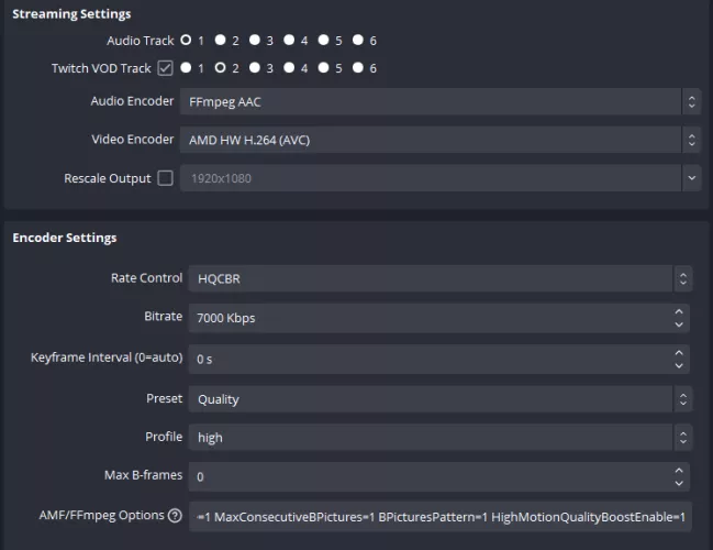 Blurry 1080p60fps stream even at high bitrate, any idea why? by Purrr_ple