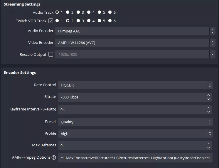 Blurry 1080p60fps stream even at high bitrate, any idea why? posted by Purrr_ple