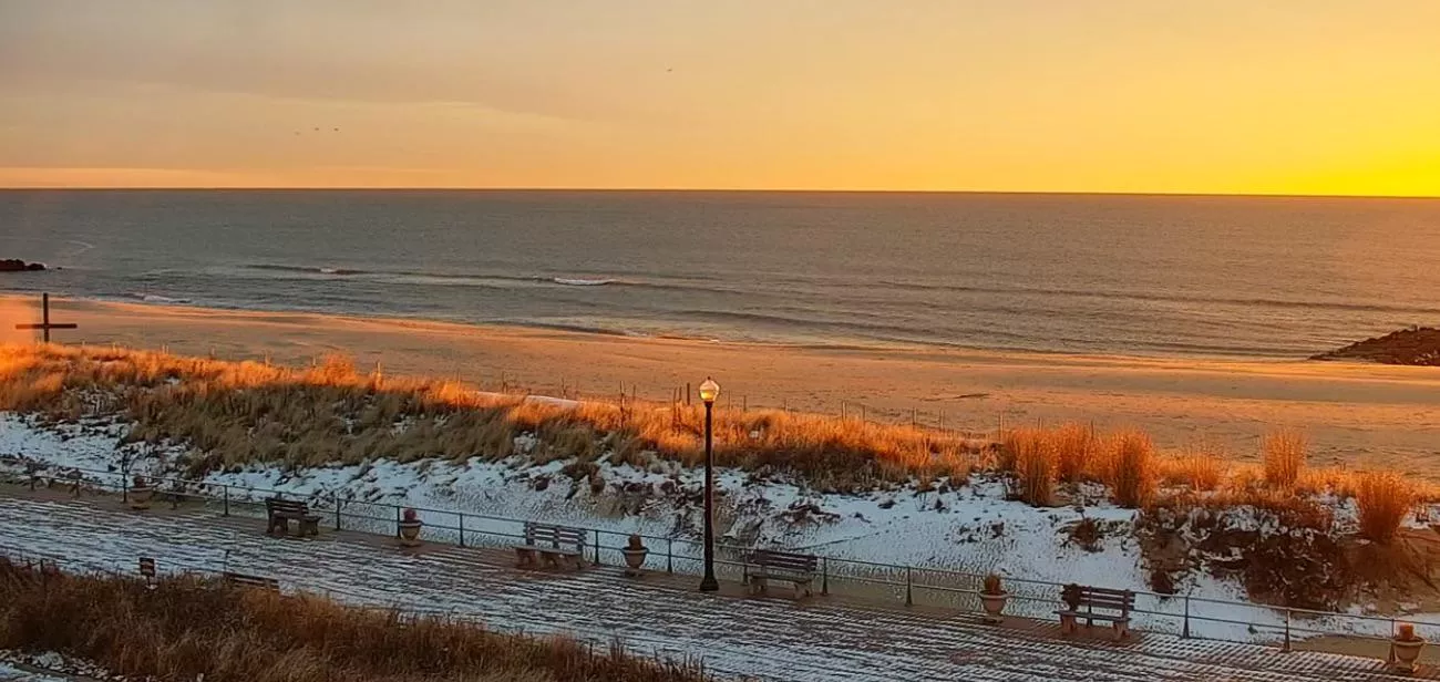 Chilly morning on the Jersey shore today 🤙🏻🎶🎶 posted by bronxboy59