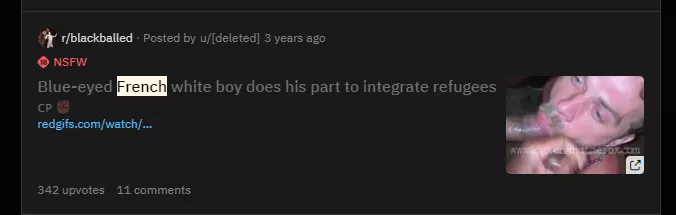 Does anyone know where I could see this video from this subreddit again? The poster was banned and the video deleted, but the post is still up. posted by notyourbusiness22