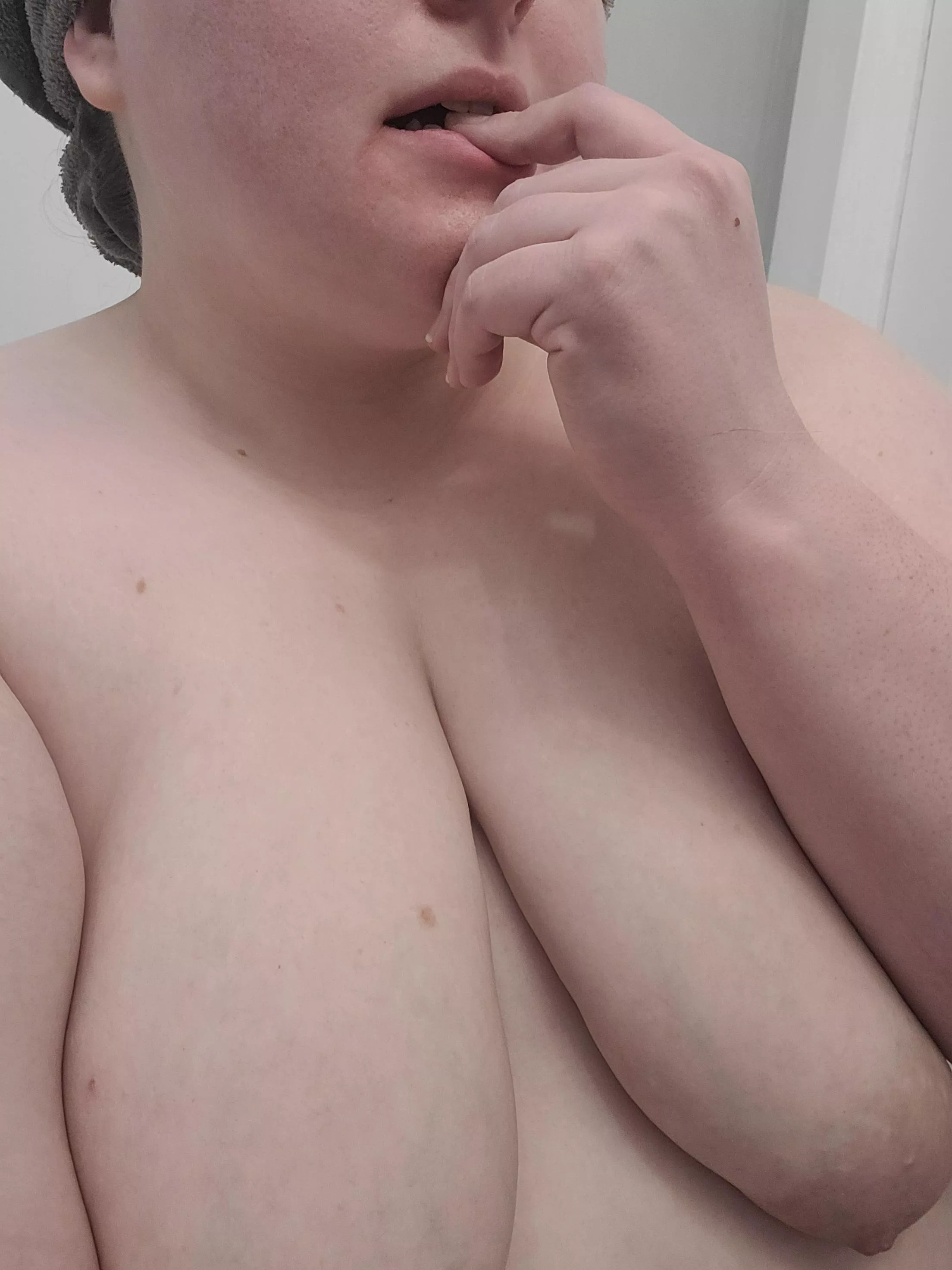 Fresh and showered, let's get dirty 😉 posted by HornyEnigma321