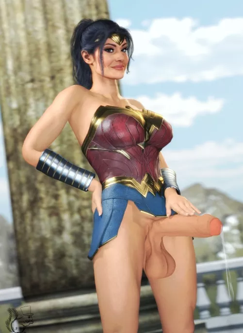 (Futanari) Wonder Woman [Ratatoskr] by RatatoskrSFM