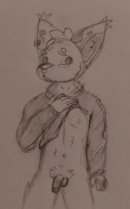 He's shy :< by IigorogiI