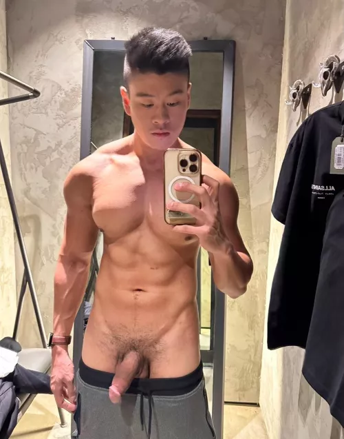 “Hey man, need some help picking out clothes in the changing room. Come over?” What would you reply? by damienlou