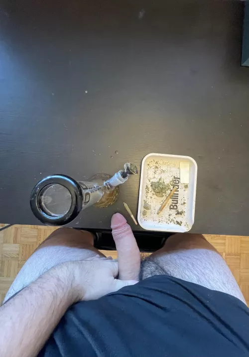 High and horny on (m)onday morning, coffee, cock, and weed to start the day by Additional_Bear_5696
