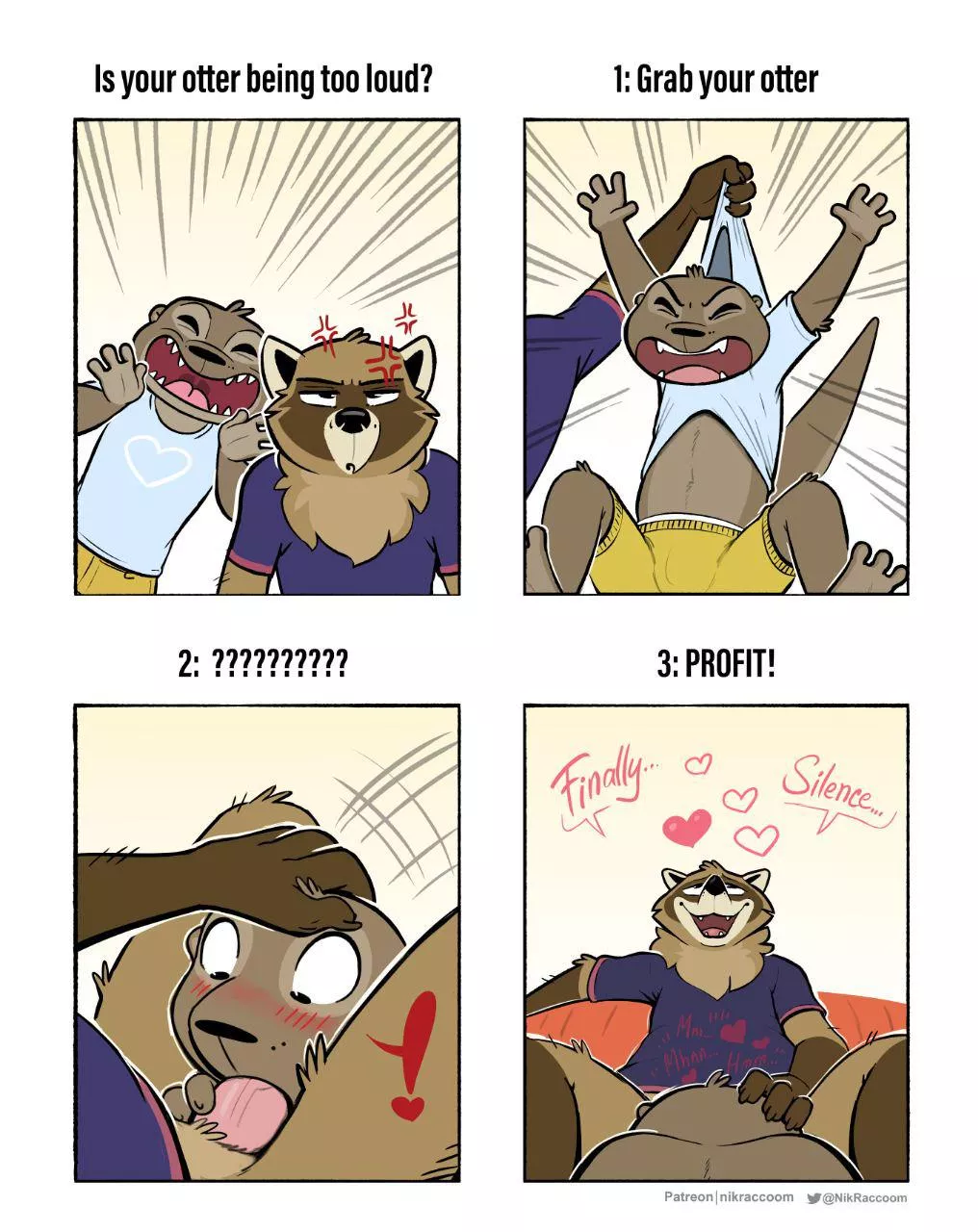 How To Tame Your Otter~ (NikRaccoom) posted by DL2828