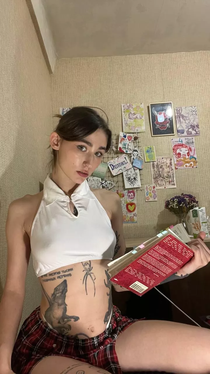 I hope I'm not late for class posted by PetiteGoddessGirl