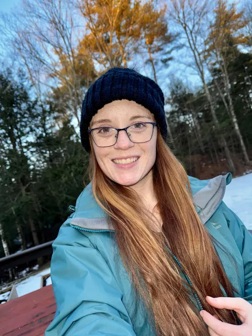 I love the snow by BellaRedSouth