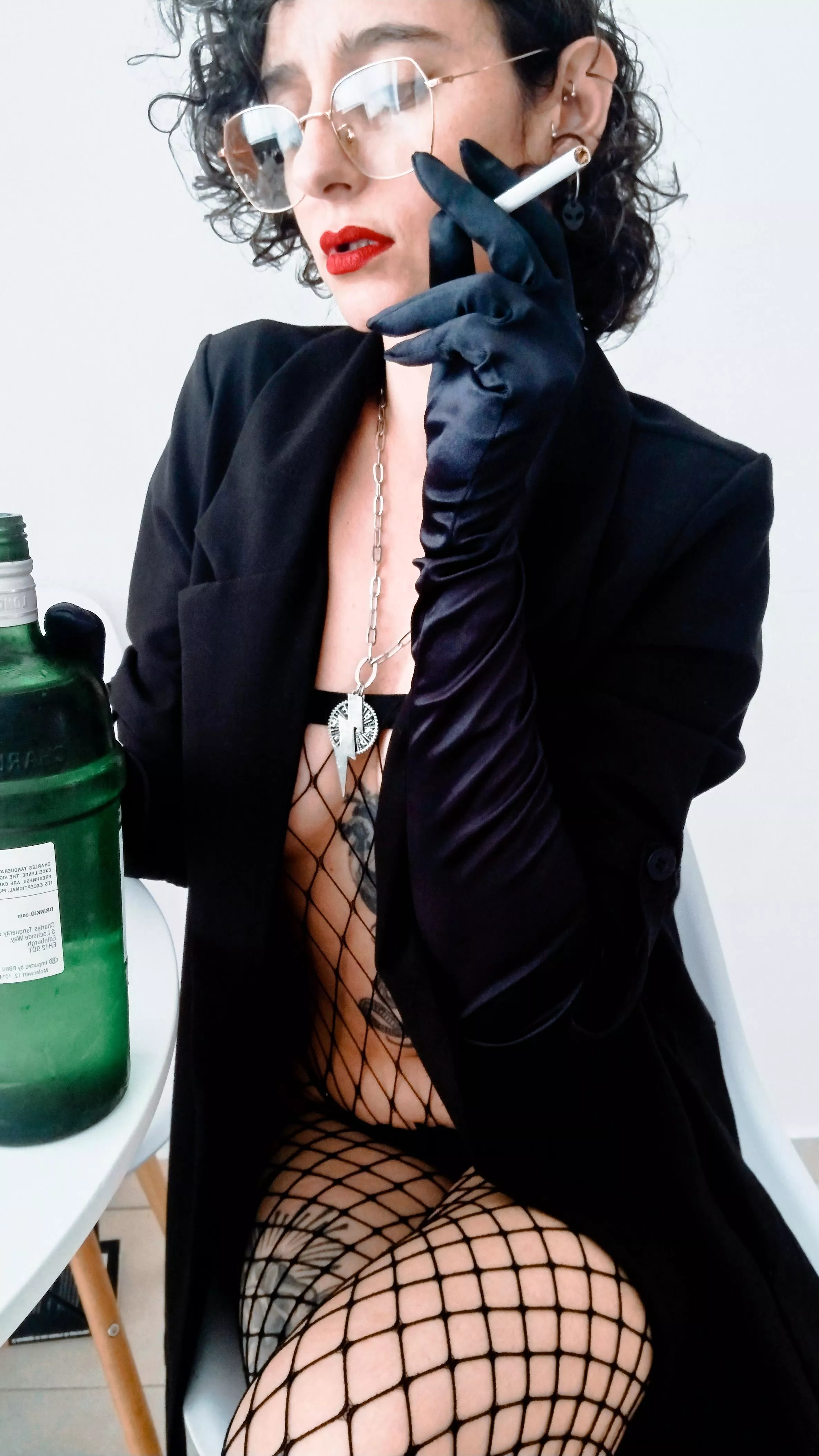 I'm waiting for a man who gives me light for my cigarette posted by judyisapunk8