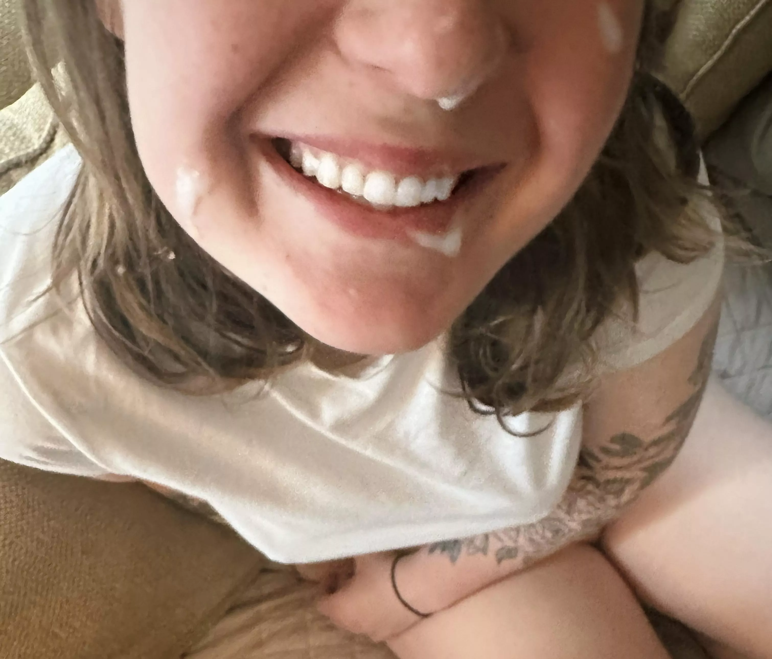 Is it true my smile is prettier covered in cum posted by IzzyVixen