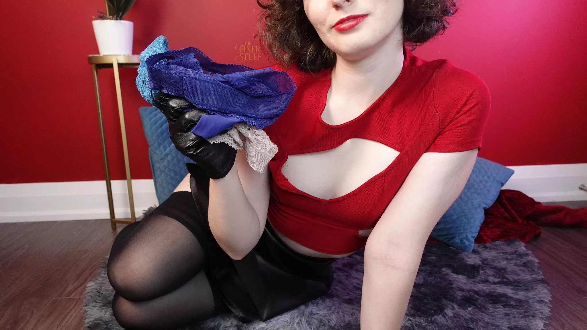 I've got a couple of panties picked out for you to try on. You're going to do a little fashion show for me. posted by TheFinerStuff