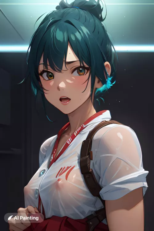 Kiriko’s top soaked (AI) by Psychological-Fox681