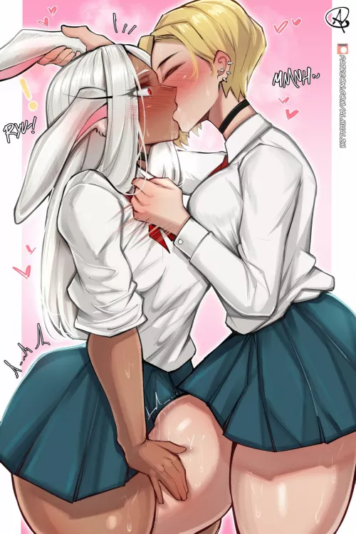 Mirko and Ryukyu (Almualim) by Bimbolover_