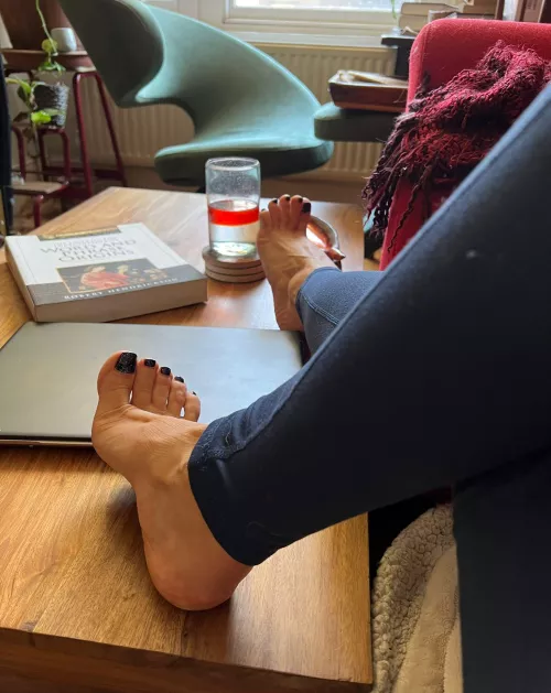 my home office OC by MalinaWhispers