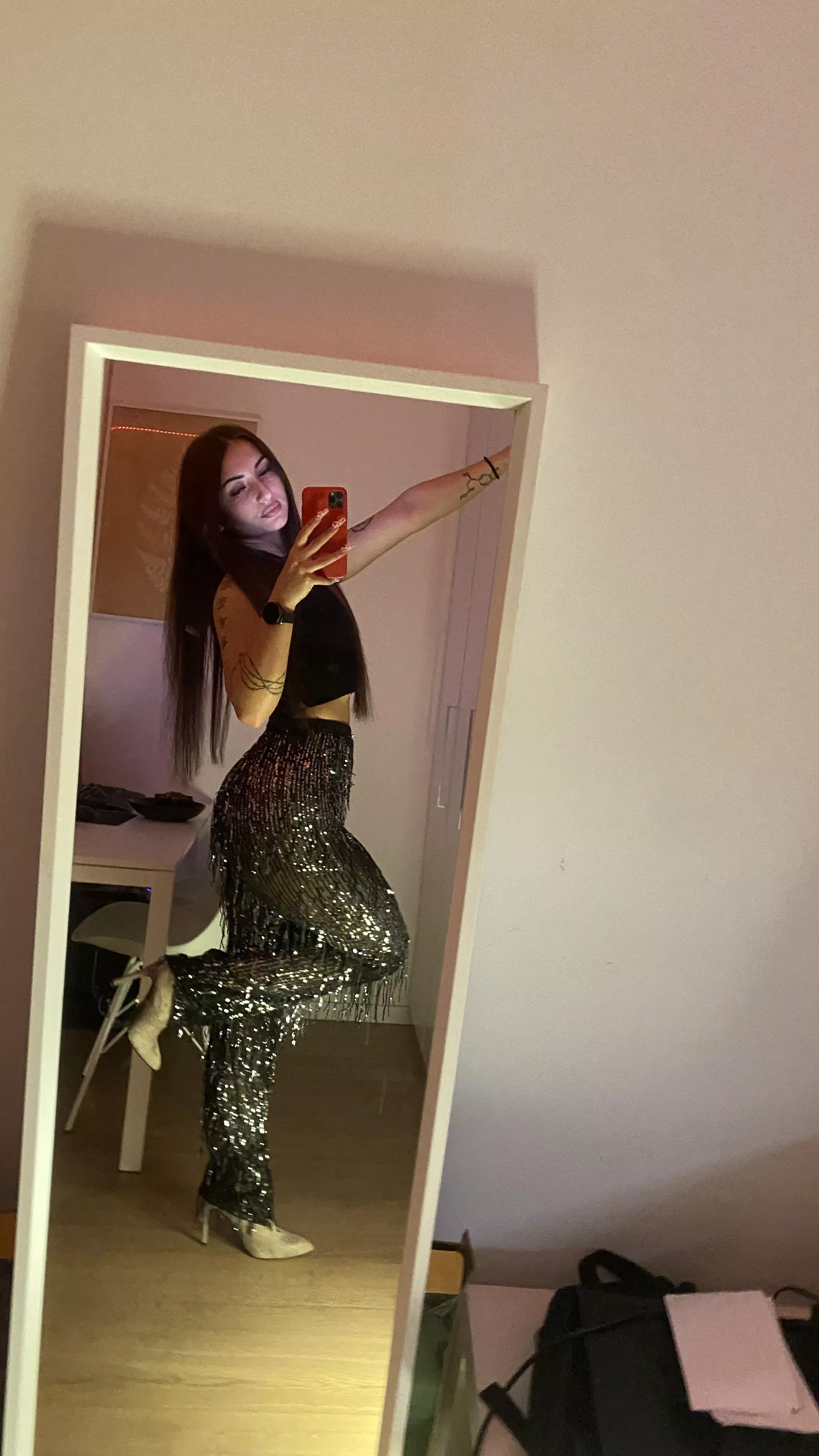 My outfit for today's shopping at the mall. Would you turn around for me? posted by Cuteness_Overloadede