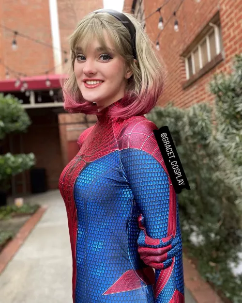 My Spider-Gwen Cosplay by Feisty-Ear-4933