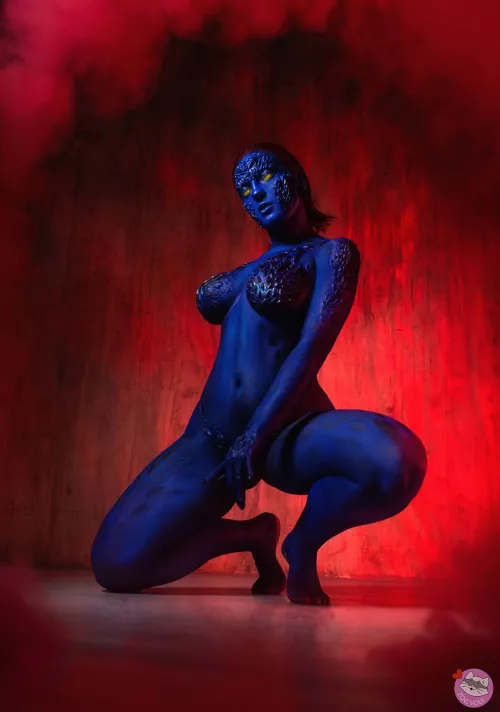 Mystique cosplay by ZoeVolf by ZoeVolf
