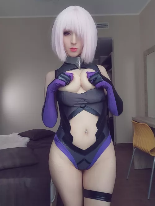 Naughty Mash Kyerilight cosplay by Shiroktsne (me) by Weird-Doughnut7002