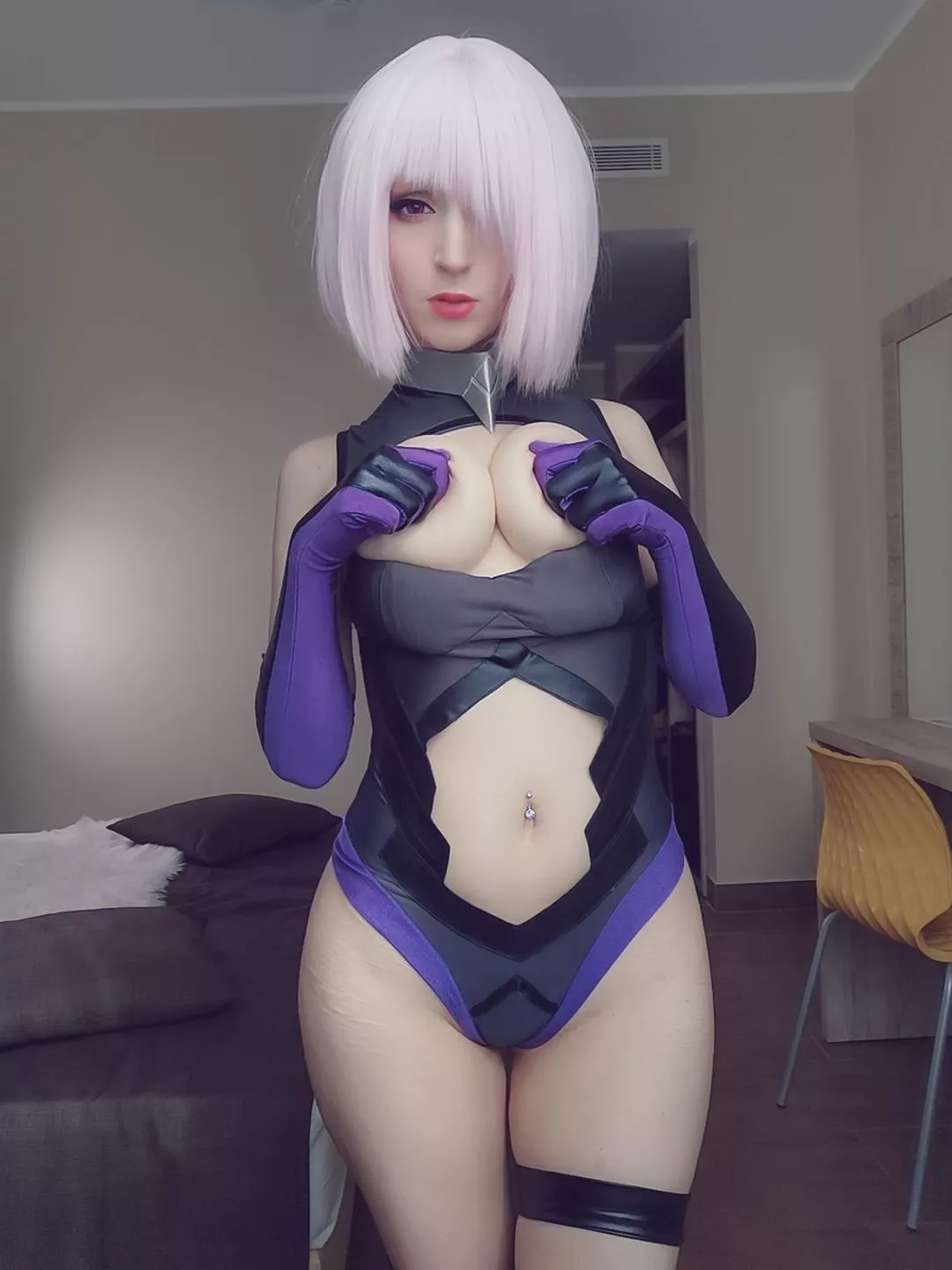 Naughty Mash Kyerilight cosplay by Shiroktsne (me) posted by Weird-Doughnut7002
