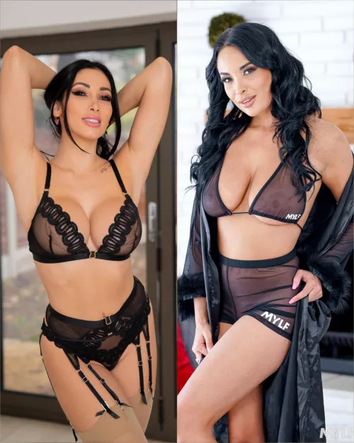 Pick one French MILF to Creampie.[Clea Gaultier] or [Anissa Kate]? by sicario124