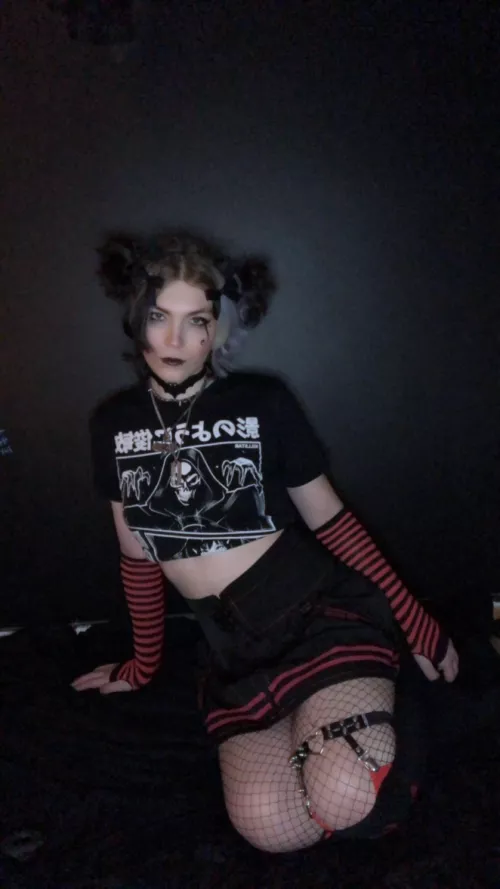 Pigtails always make me feel so cute~ 🖤 by ItsDevilsPowder