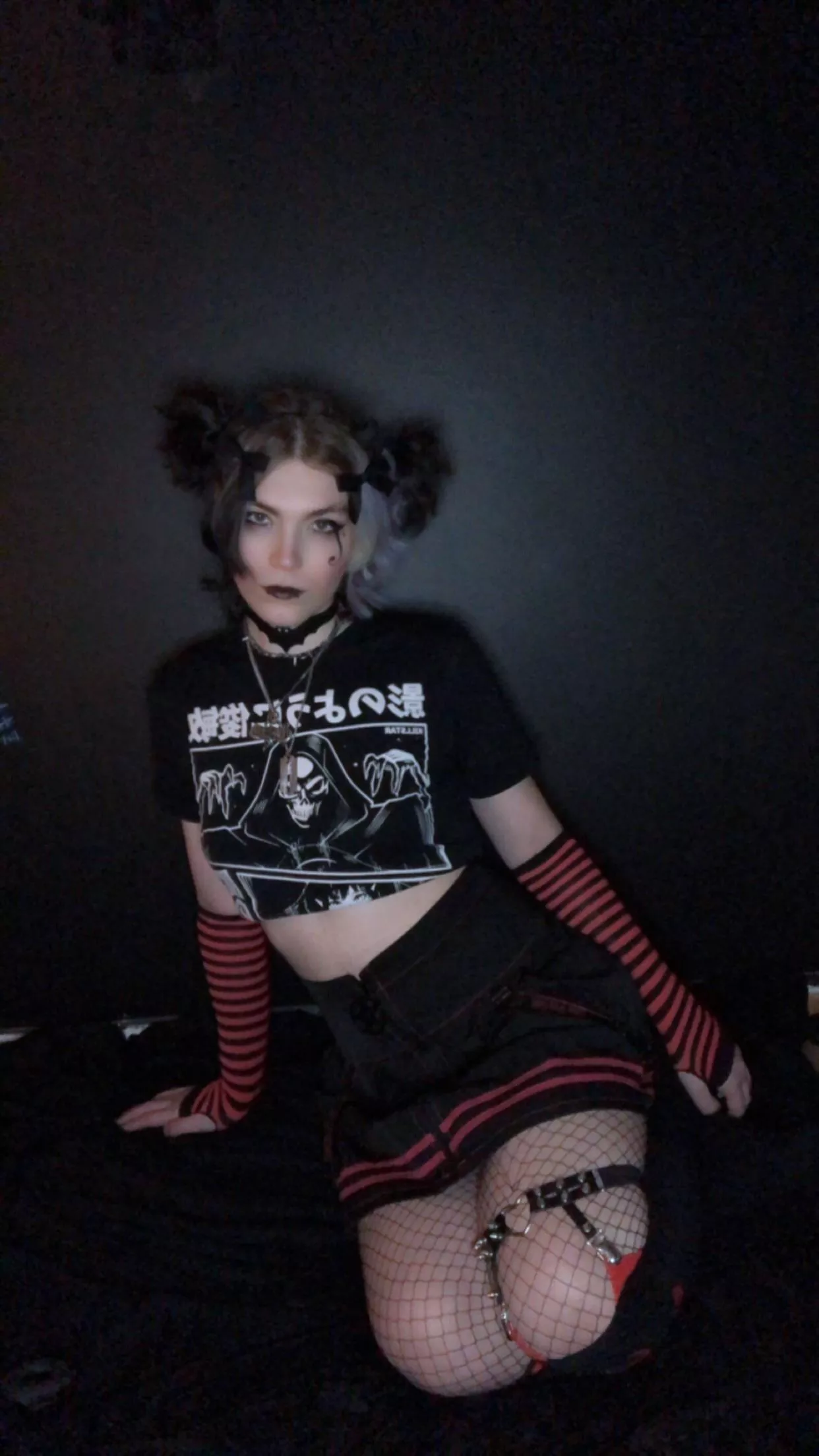 Pigtails always make me feel so cute~ 🖤 posted by ItsDevilsPowder