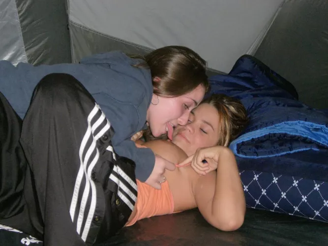 Playing around while camping.. by Lukey_Robert