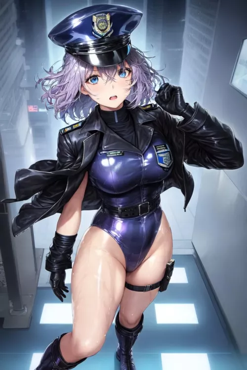 Police Officer by CheetahSperm18