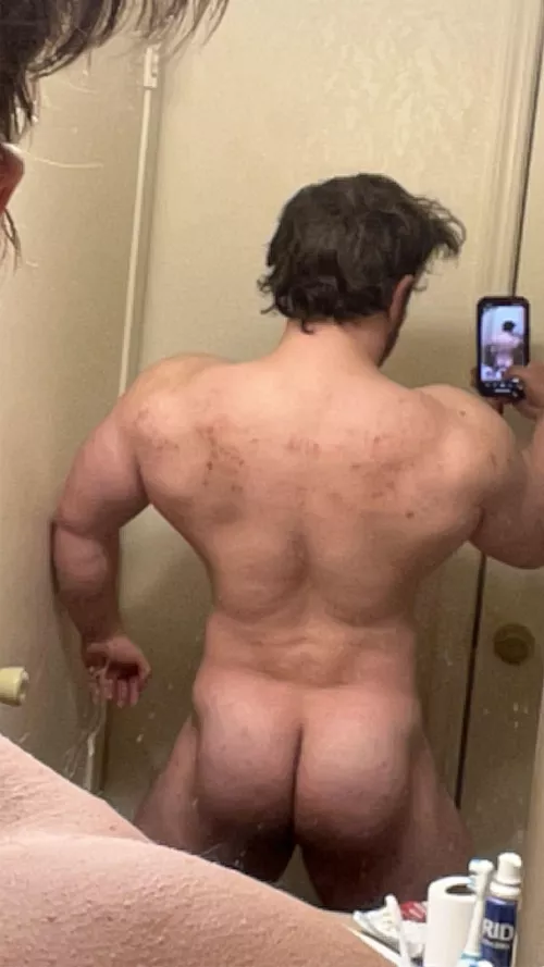 Post Leg days are always fun by Musclestud101