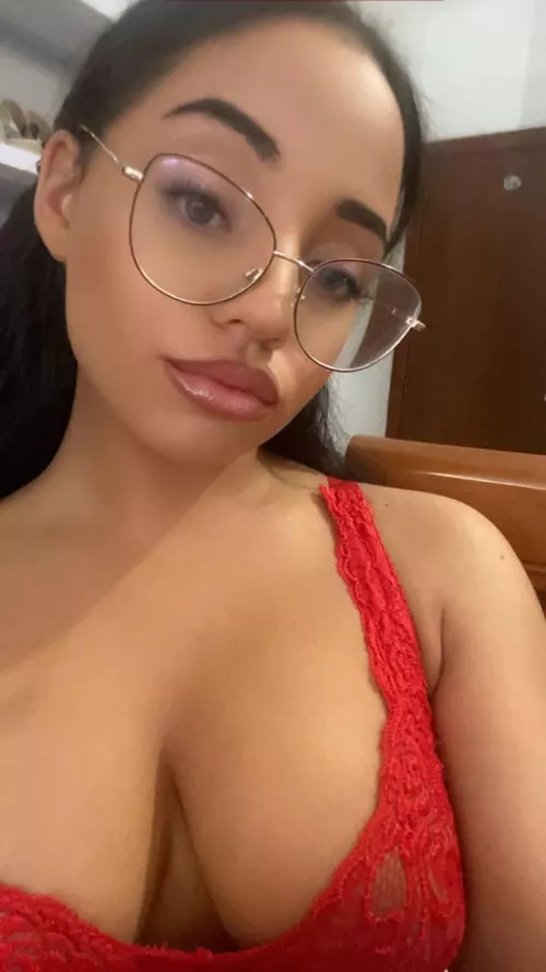 red makes me hot by NoSunsz