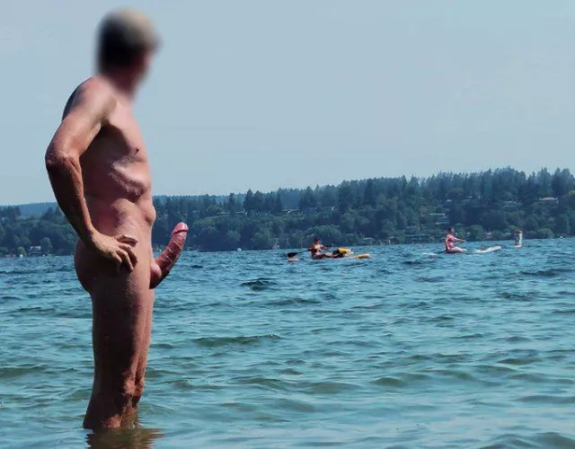 rock hard for a couple female paddleboarders by Inevitable-Night-611