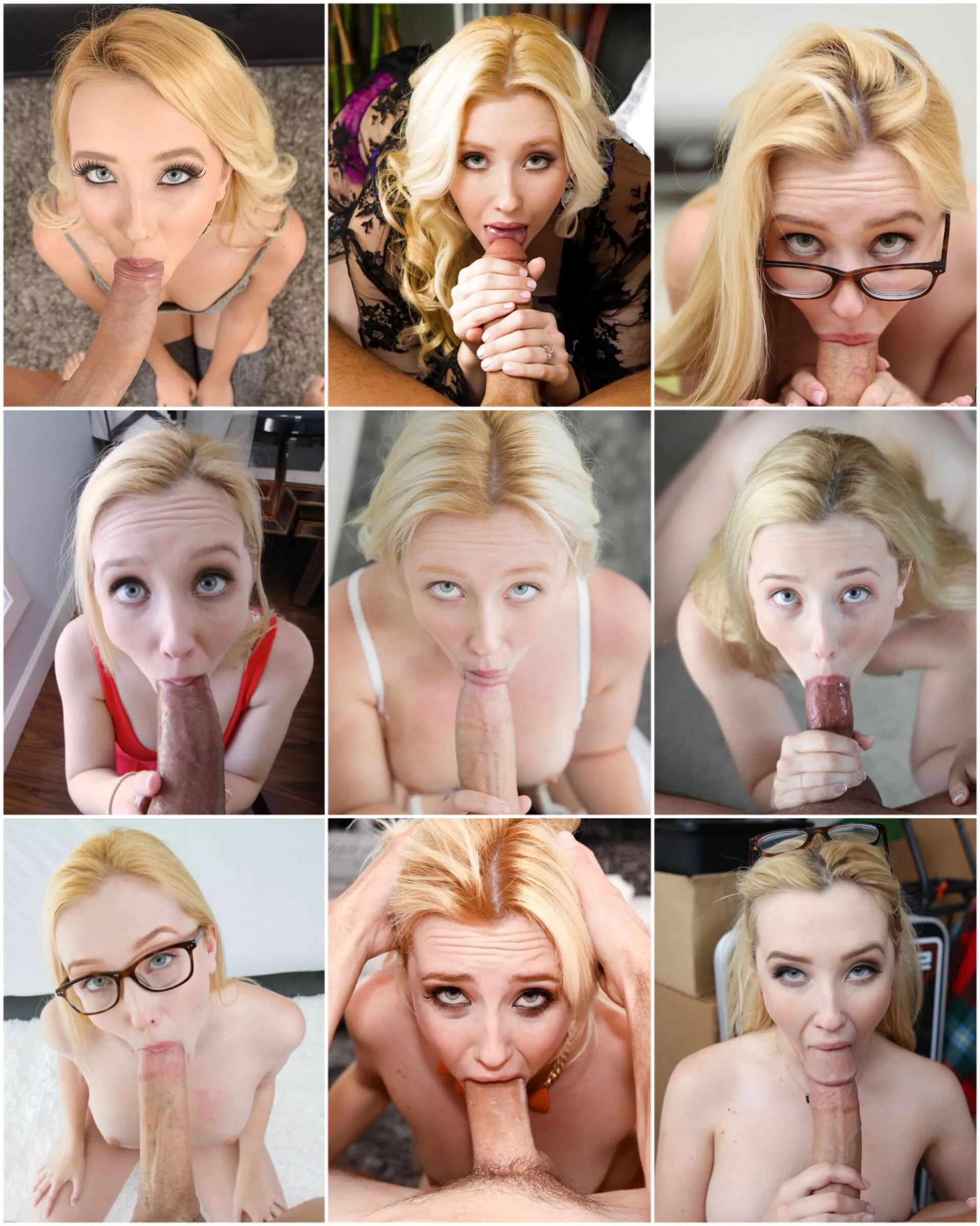 Samantha Rone blowjob collage posted by meltedplankton