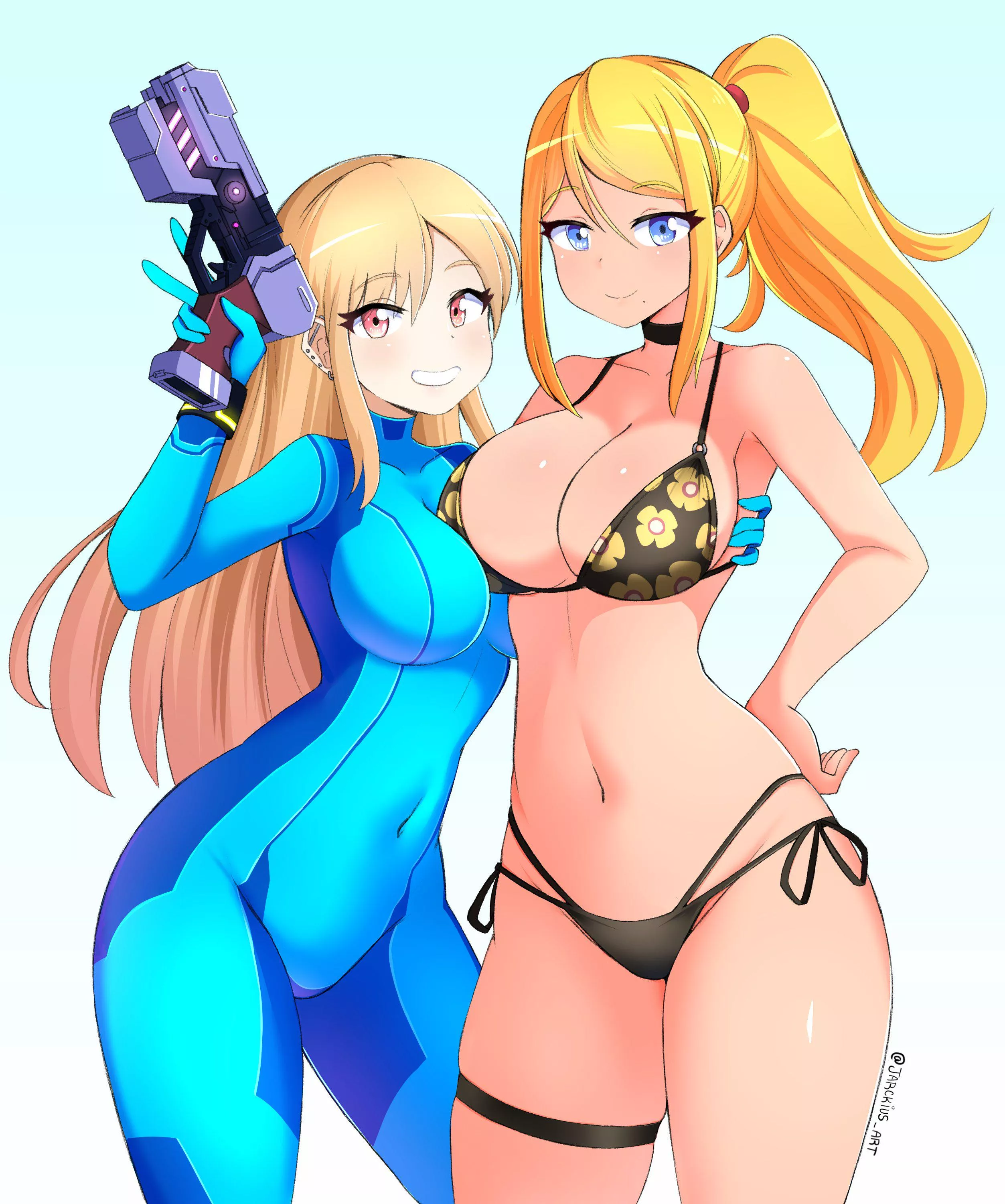 Samus in Marin's bikini posted by Terran117