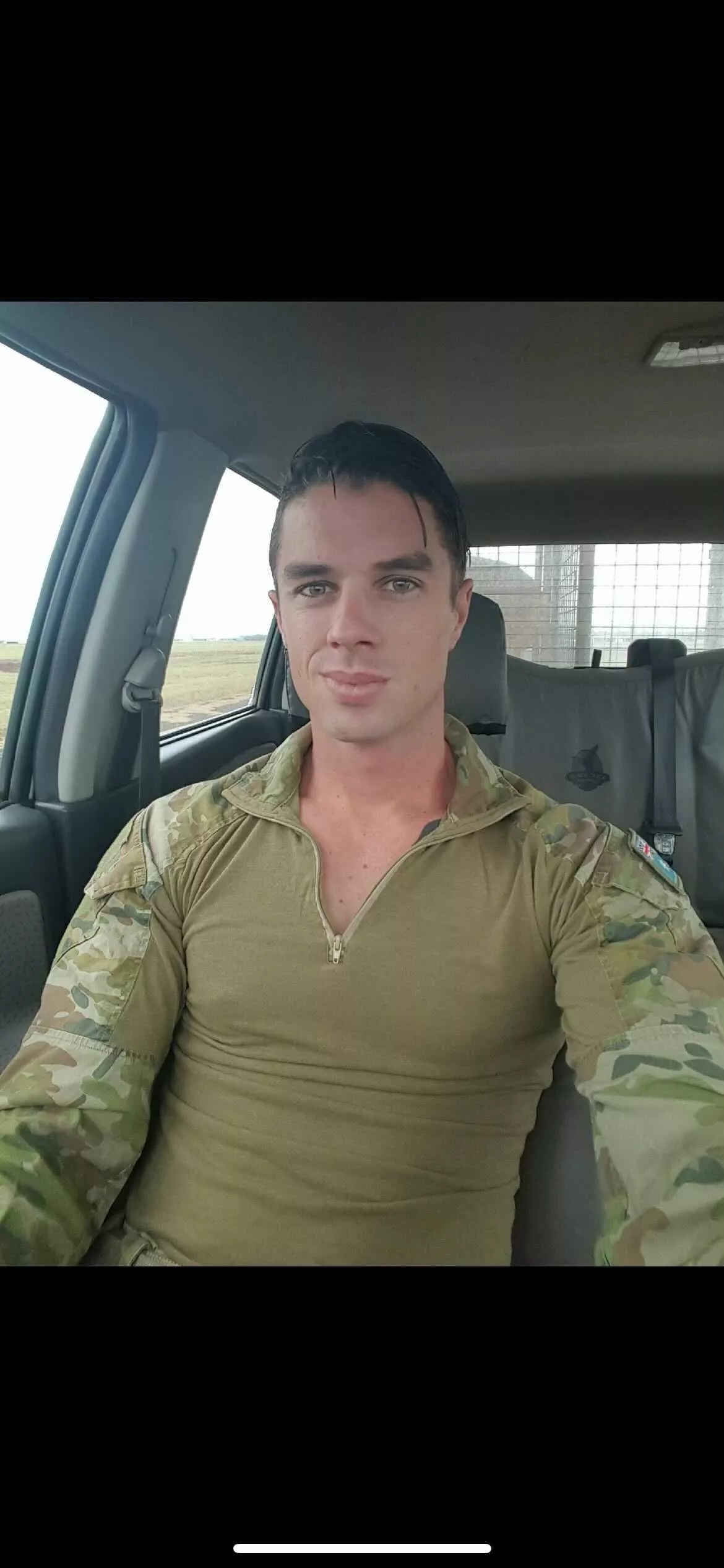 #tbt to military days 🇦🇺 clean shaven and fuelled by caffeine posted by CurrentSilver2142