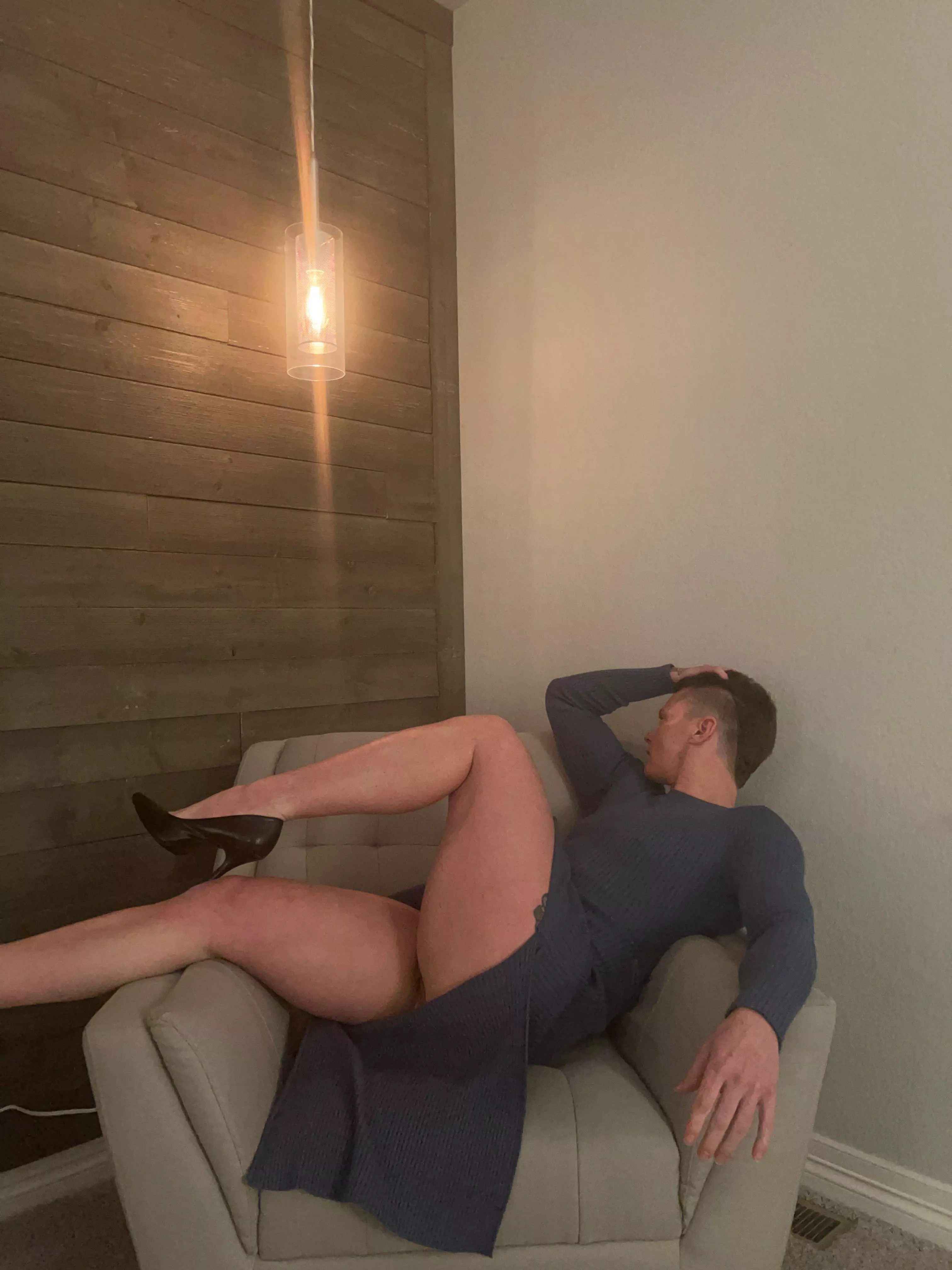 Think you could handle these thighs around your sides? posted by Strict-Ad-7390