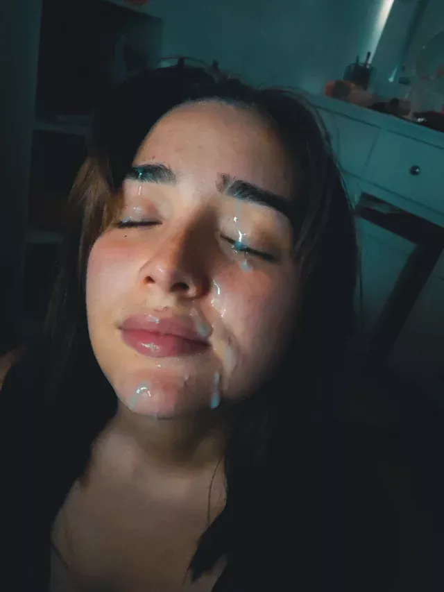 This idiot made me swallow some of it and there was still enough left to get my face dirty posted by SofiGya