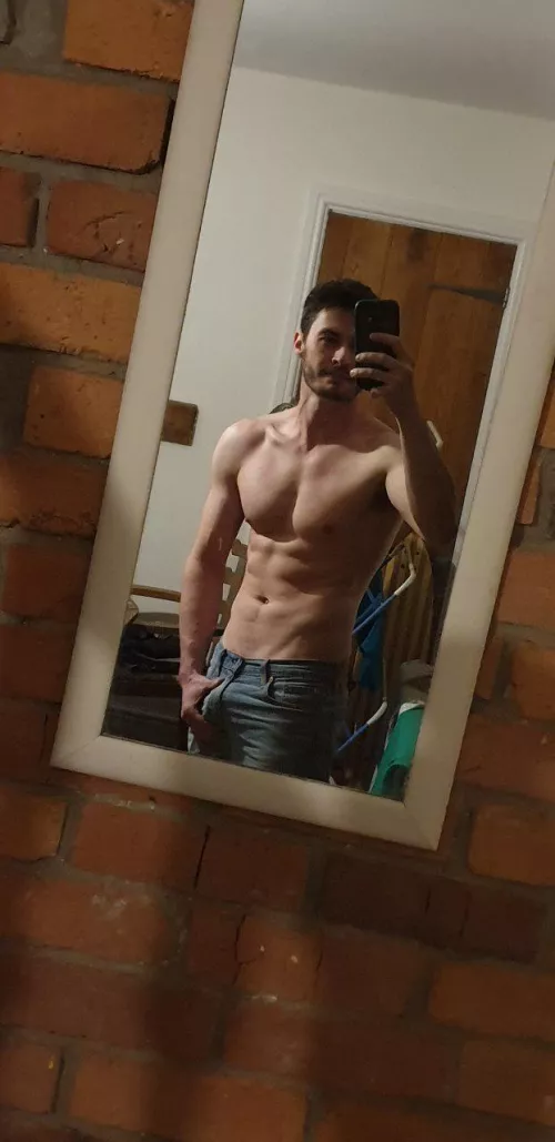 Wanna help me out of these jeans? by longjohnsilver12330