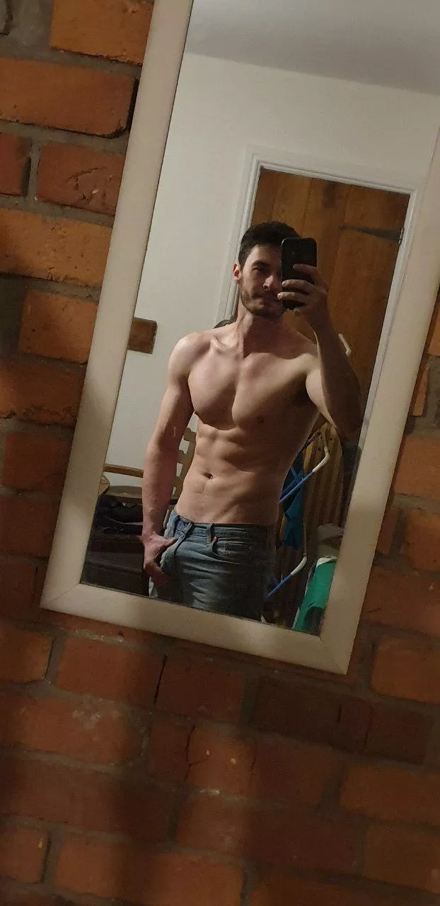 Wanna help me out of these jeans? posted by longjohnsilver12330