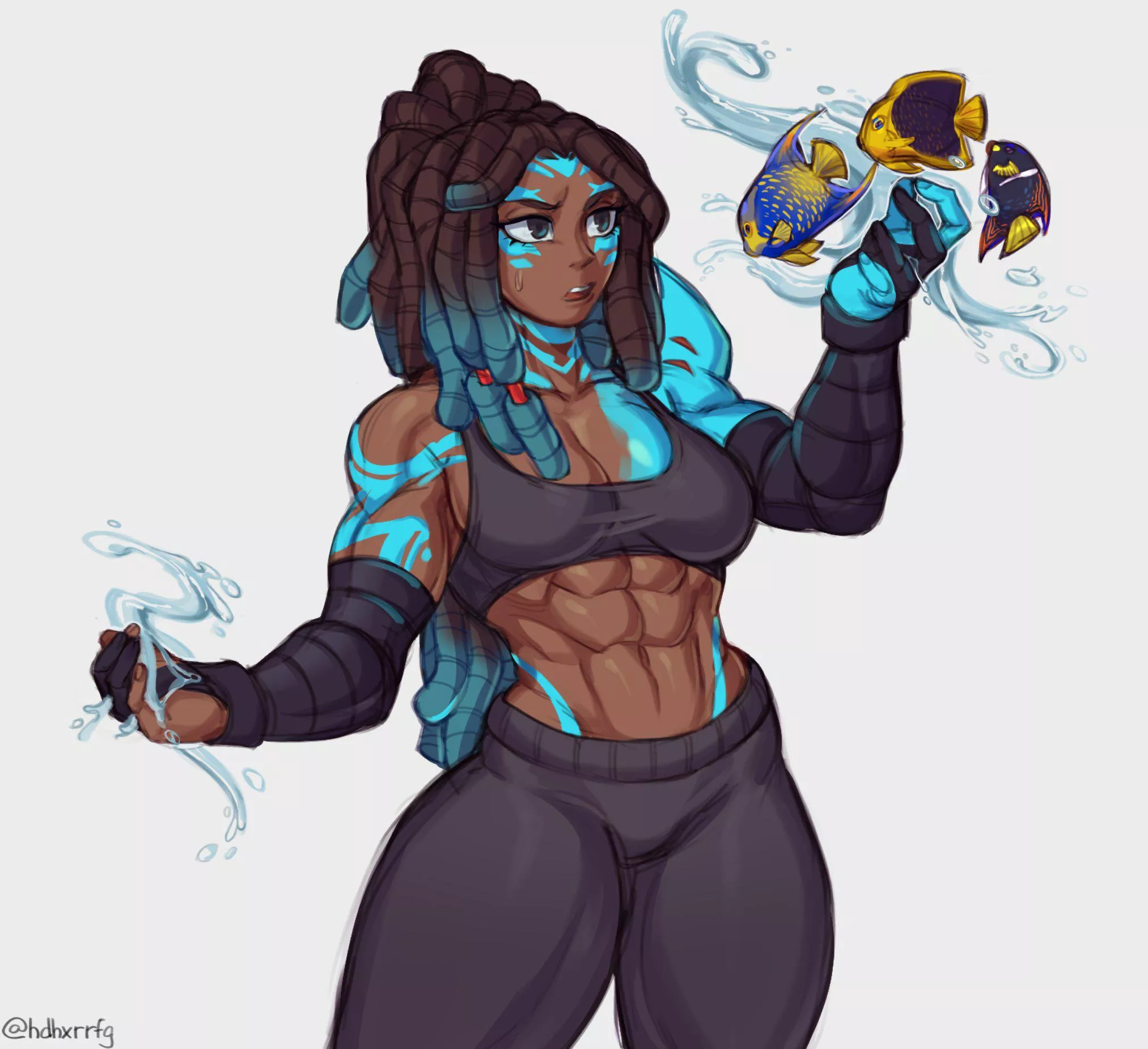 Wave learning new powers [@hdhxrrfg] posted by TheTMoneyMan