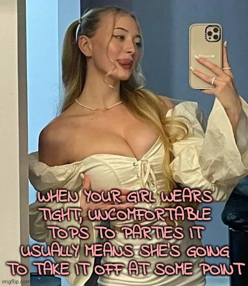 When the party dies down and it's just her guy friends posted by maybebibbitt