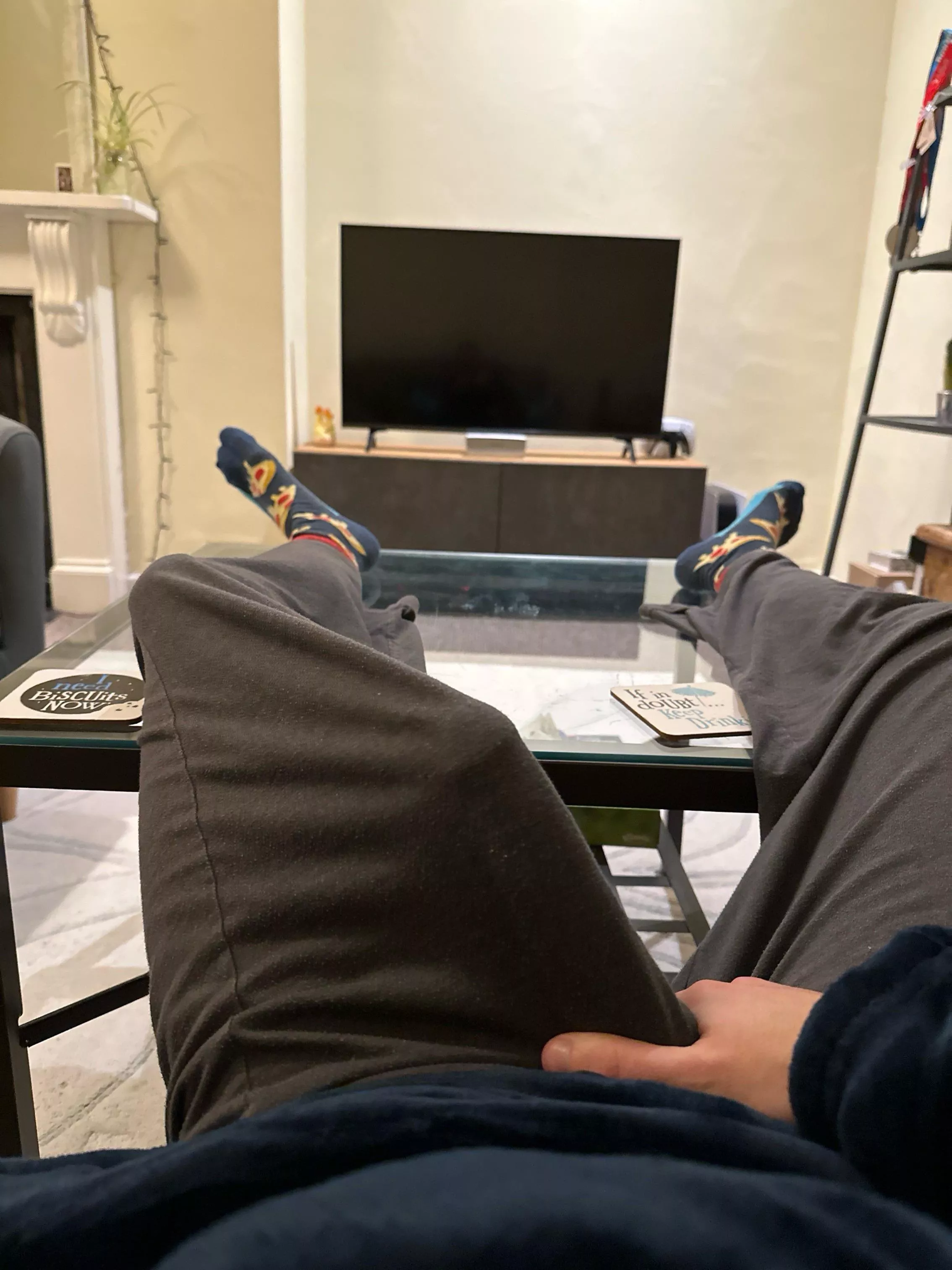 Working from home. Anyone want to watch TV with me? posted by Jakster123x