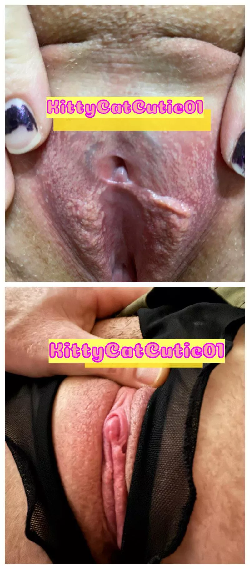 5 month Before and after clit growth posted by KittyCatCutie01