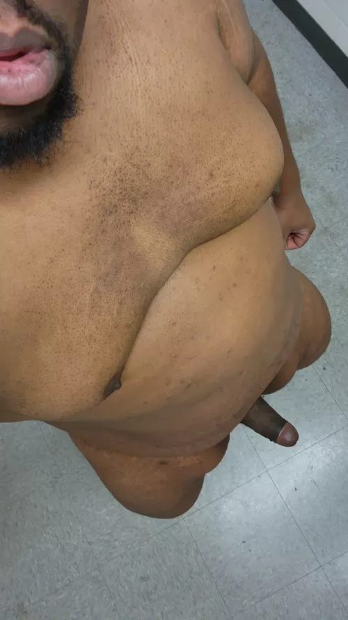 Alone at work by blk512