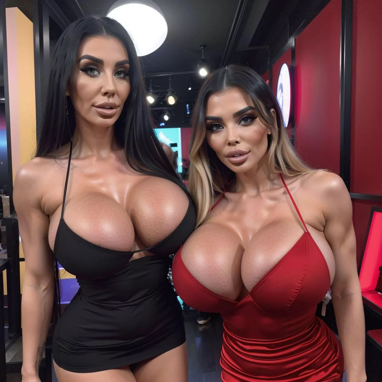 Don't Think This Is Real, But Damn They're Hot. posted by TonyACCARDO1