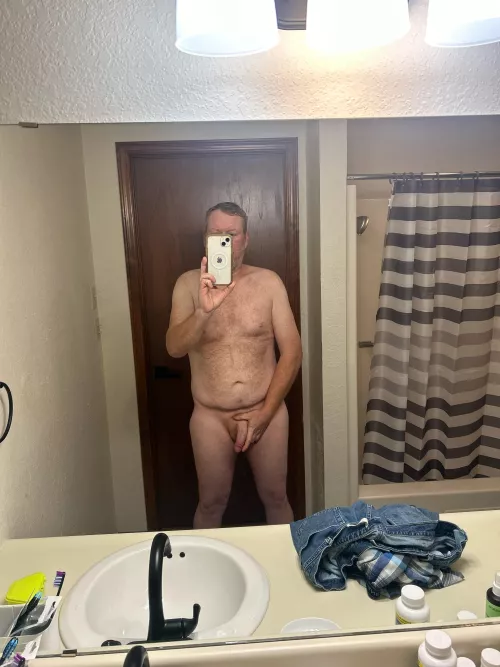 Getting ready for work by kholland788