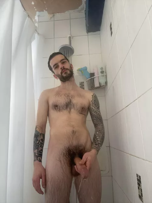 Had such a nice shower this morning 😫 by EzraRhodes