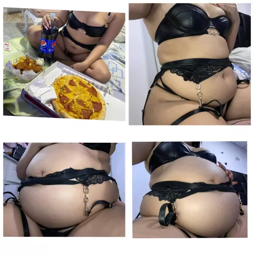 Hello friends, I leave you here this wonderful before and after 🐷 I hope you like it a lot and you want to feed me and make me bigger ❤️ by stufferpig